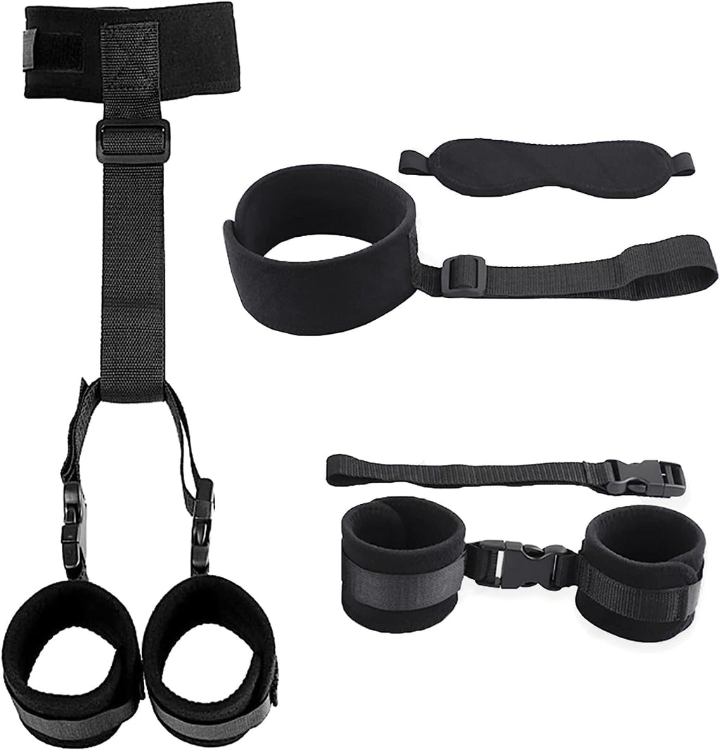 Neck to Wrist Restraints Bondage Set