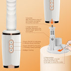 Dildo Machine Rotatable Switch 7 Vibrating Thrust Modes
