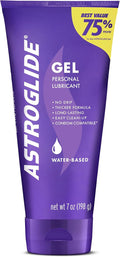 Water-Based Lube, Thicker Gel, Stay-Put No Drip, 7 Fl Oz
