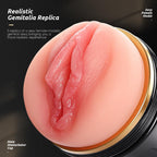 Male Masturbator Realistic Pocket Pussy Vagina Textured with 7.5in Depth