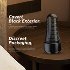 Male Masturbator Realistic Pocket Pussy Vagina Textured with 7.5in Depth