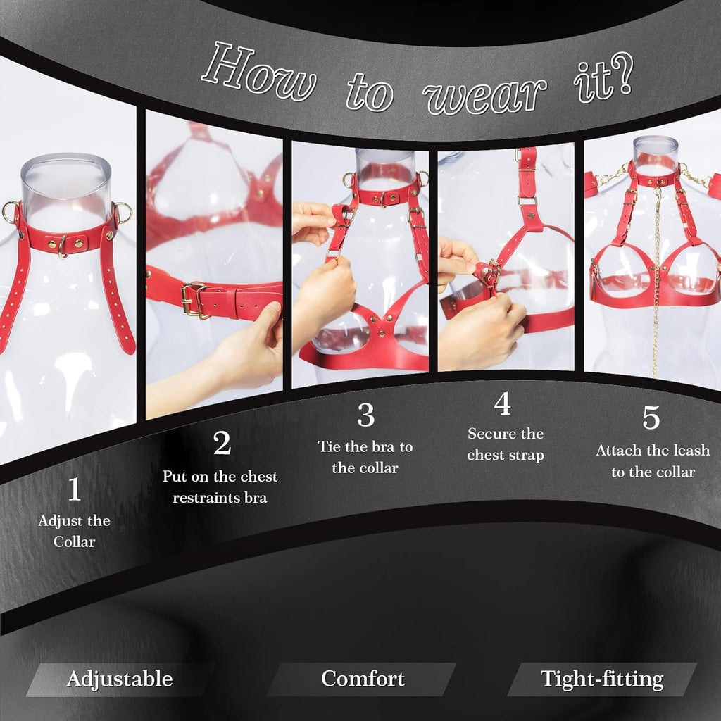 BDSM Sex Bondage Restraints Breast Kit