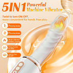 Dildo Machine Rotatable Switch 7 Vibrating Thrust Modes