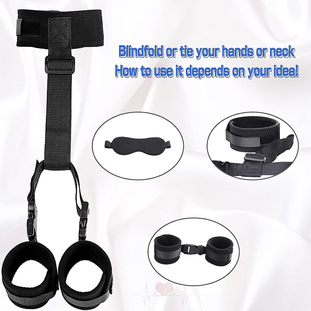 Neck to Wrist Restraints Bondage Set