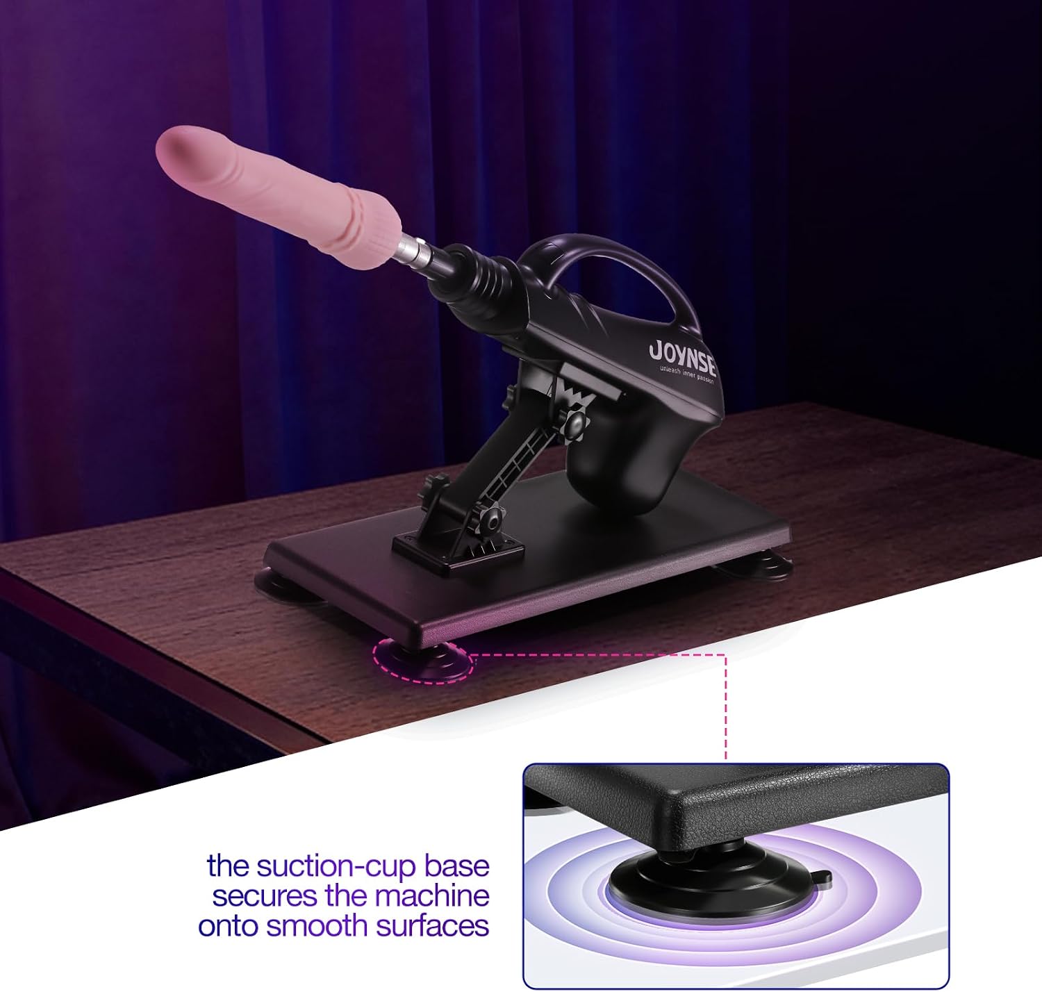 Sex Machine Automatic Fuck Machine with 3 Attachments