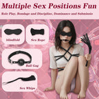 Sex BDSM Toys Beginner’s Bondage Kit for Couples