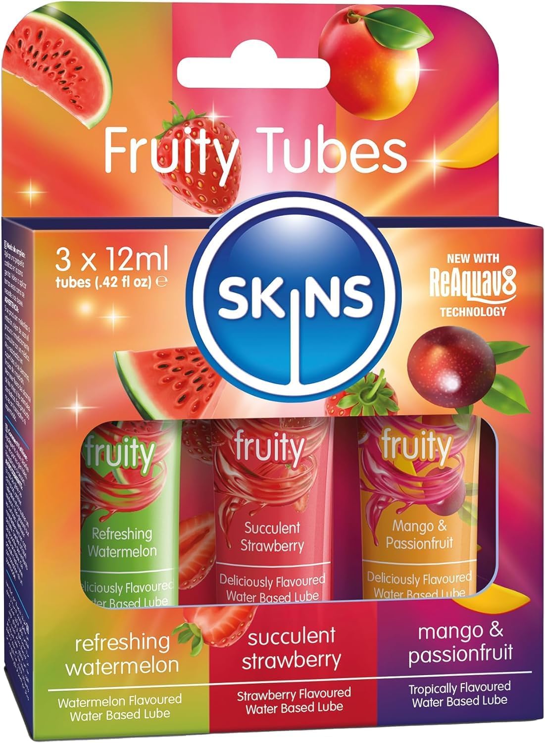 3 Flavored Water Based Lubes