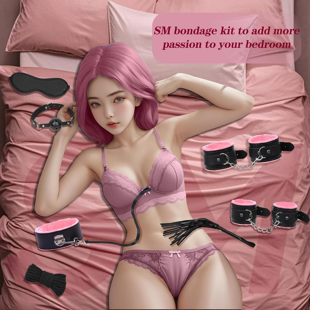 Sex BDSM Toys Beginner’s Bondage Kit for Couples