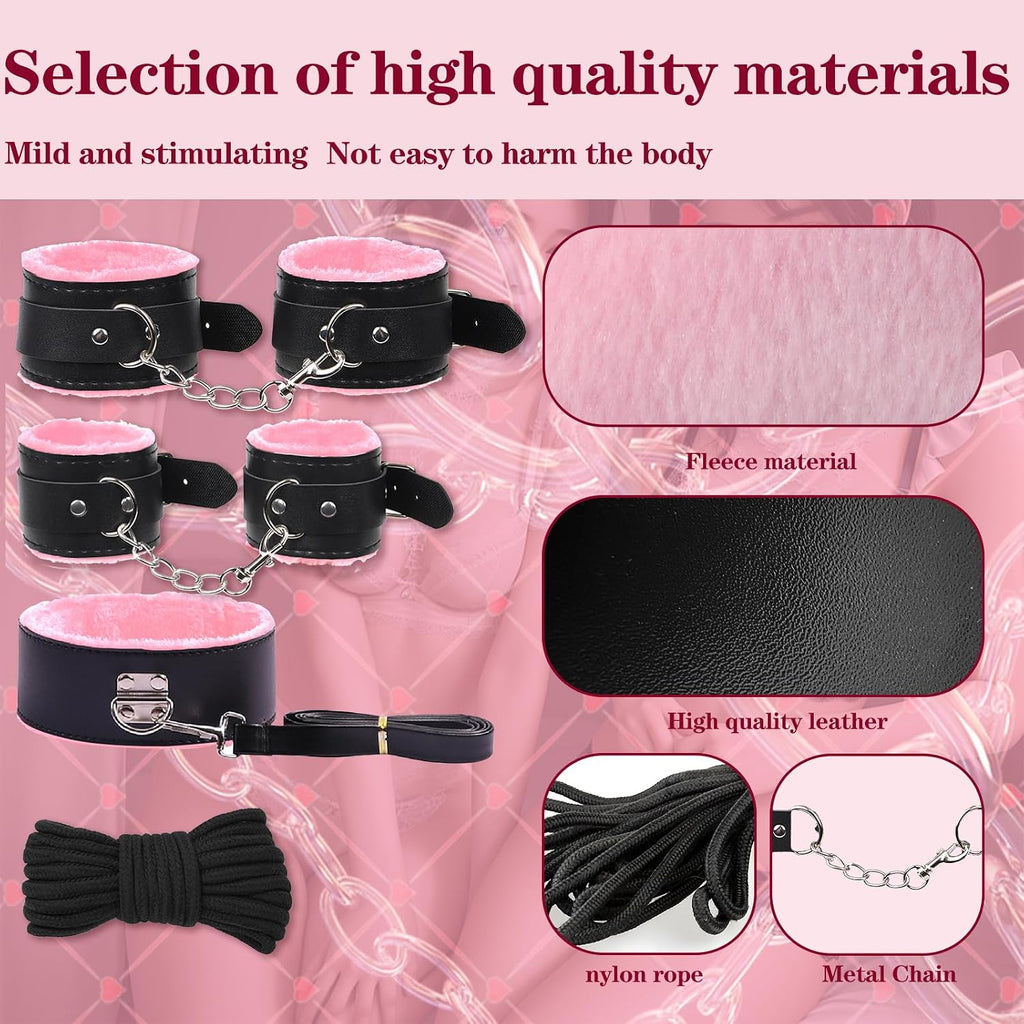 Sex BDSM Toys Beginner’s Bondage Kit for Couples