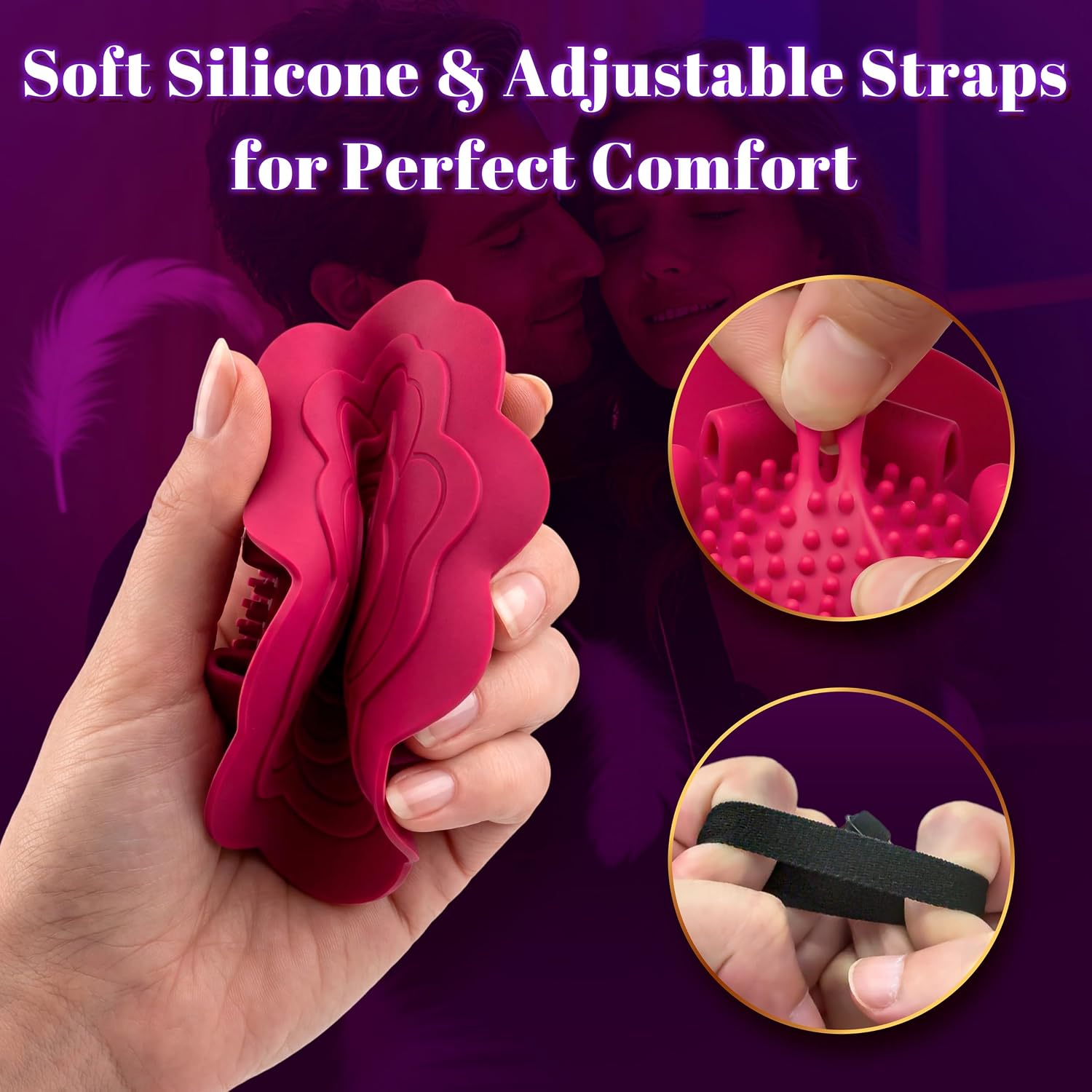 Nipple Vibrator Sex Toys for Women with 10 Vibrating Modes