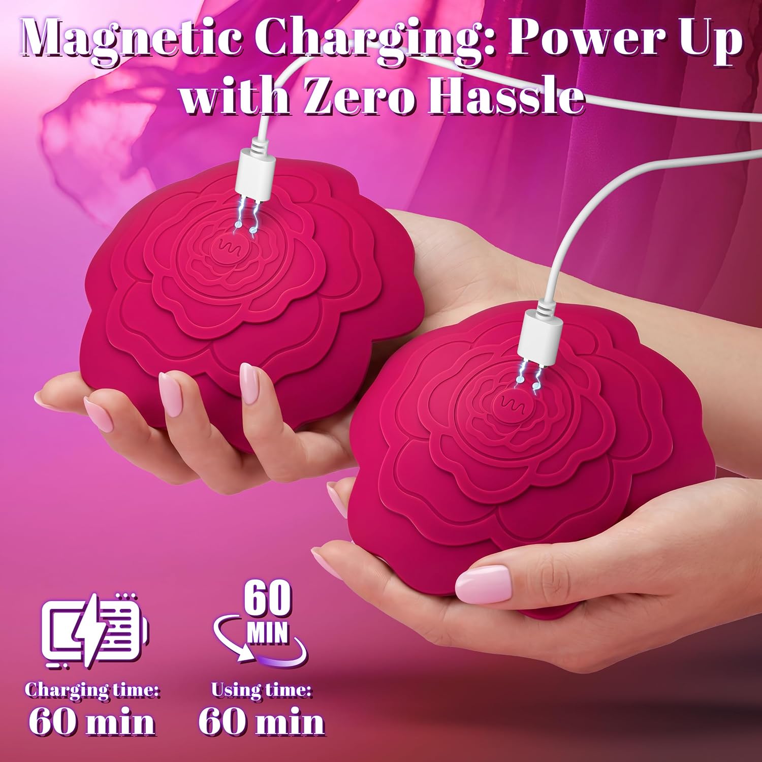 Nipple Vibrator Sex Toys for Women with 10 Vibrating Modes